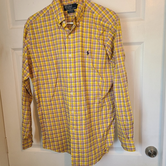 Polo By Ralph Lauren Men's Classic Long Sleeve Dress Shirt, Size: Small - Picture 2 of 8